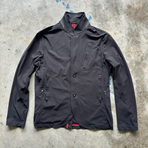 LULULEMON Black Nonstop 3M Non Stop Blazer Stretch Size M / L - Picture 1 of 6